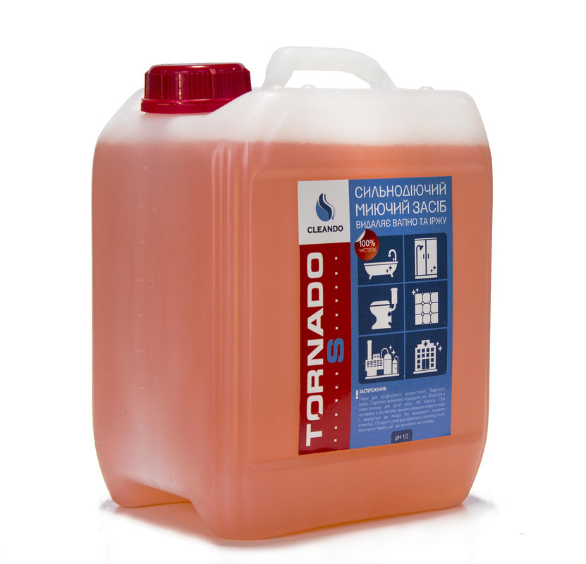 Засіб для чищення унітазів CLEANDO Tornado S, рідкий, 20л